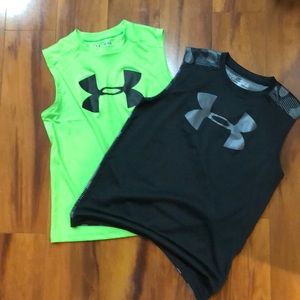 Under Armour boys tanks